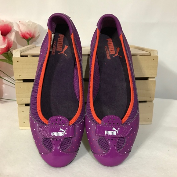 Puma Sports Lifestyle Eco Ortholite Purple Flats